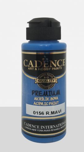 CADENCE - цвят КРАЛСКО СИН - Акрилна боя PREMIUM 120 ml.