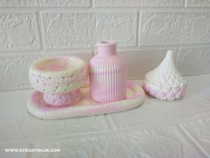 Комплект цвят розов/жълт - 01