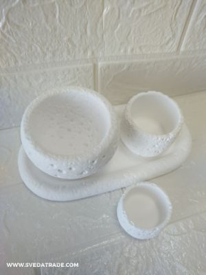 Комплект цвят бял - 01